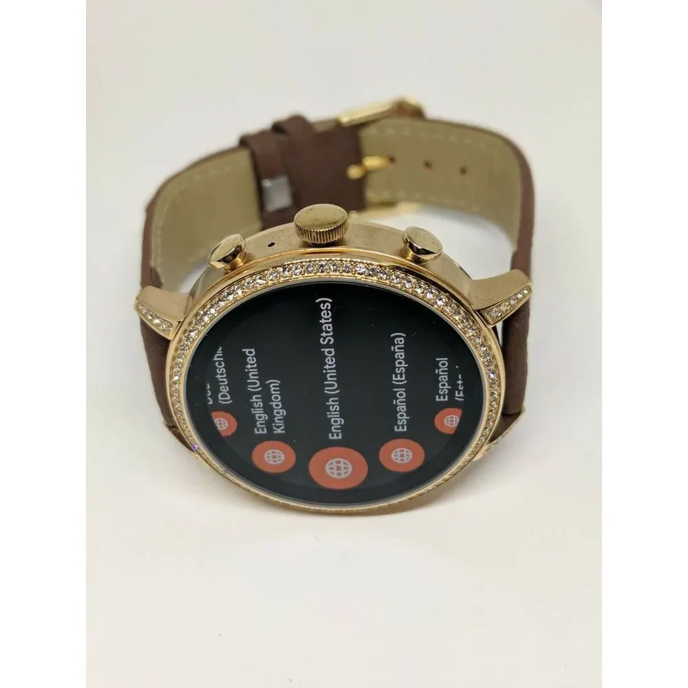 Fossil Gen 4 Authentic Digital Dial Smart Watch Custom Band FTW6011 BK294